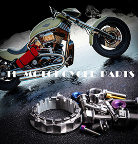 titanium motocycle bolts and parts