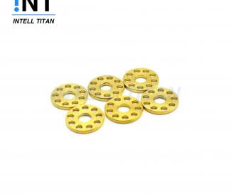 Titanium m6 m8 m10 washer with holes for motorcycle